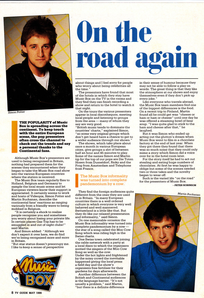 Copy of an old music box magazine article